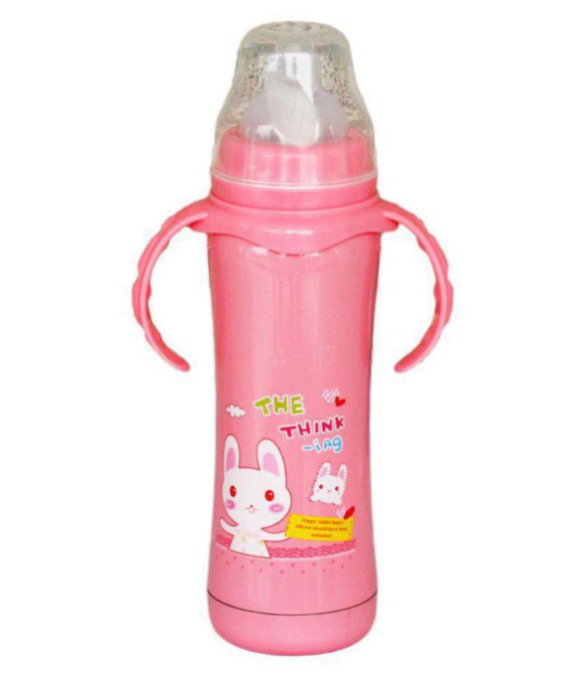 Baby Cartoon Design Feeding Bottle Plastic 180 ml (Pink): Buy Baby Cartoon  Design Feeding Bottle Plastic 180 ml (Pink) at Best Prices in India -  Snapdeal