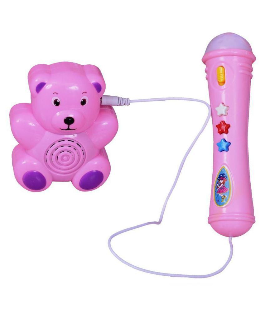 Planet of Toys Pink Plastic Funny Microphone - Buy Planet of Toys Pink ...