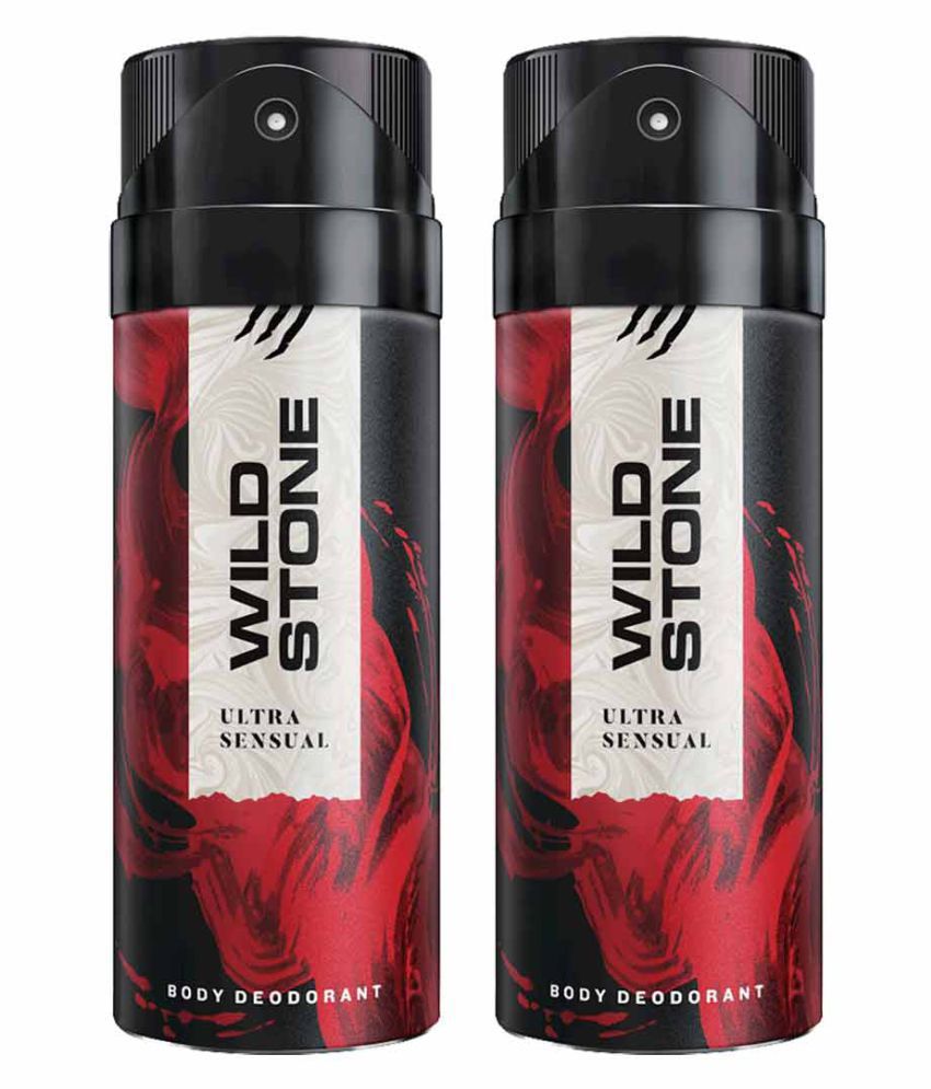     			Wild Stone ULTRA SENSUAL ( PACK OF 2) Deodorant Spray - For Men & Women (150 ml, Pack of 2)