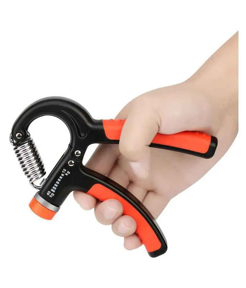 Strauss Adjustable A- Shaped Hand Gripper with Counter