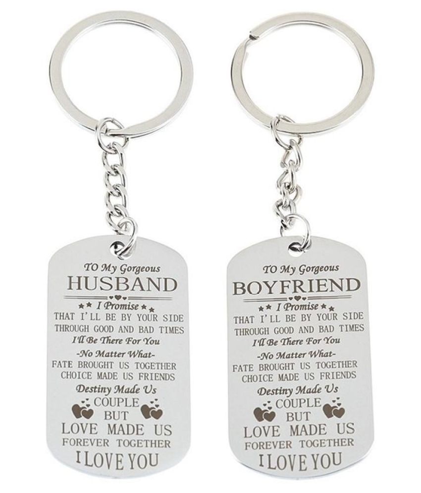 husband and wife keychains