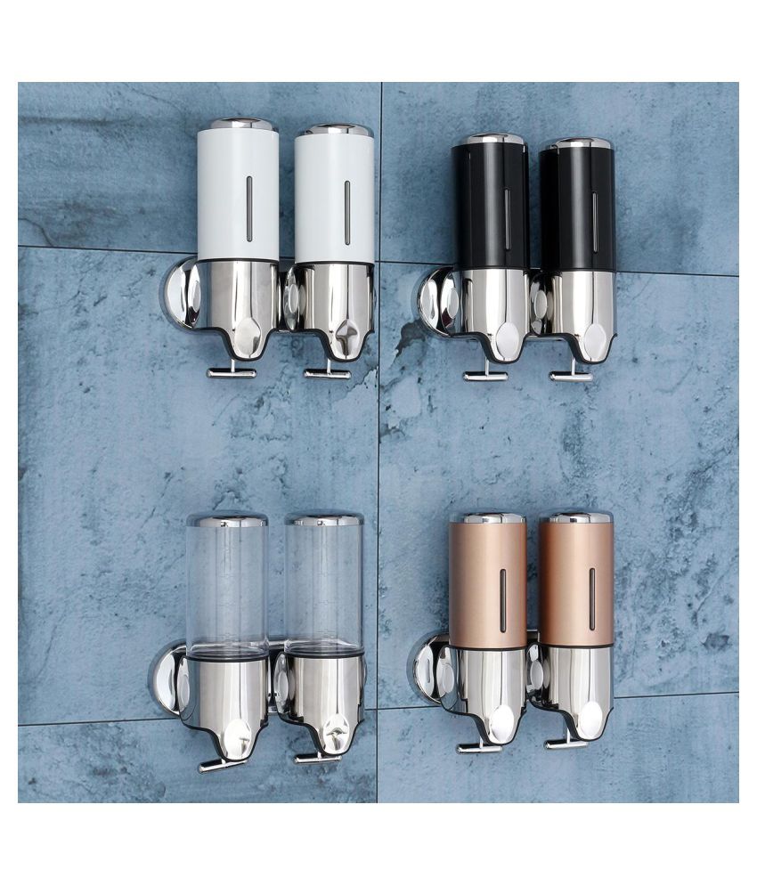 dual soap and lotion dispenser
