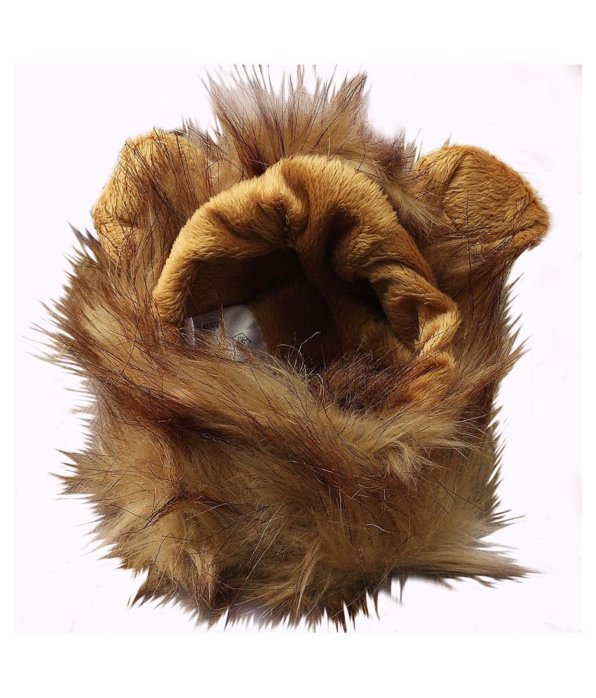 Buy Focuspet Costume Chapeau Crinire De Lion Mane Dguisement Pour Chat Chien Chiot Animal Online At Low Price In India Snapdeal