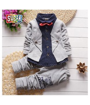 baby boy grey blazer