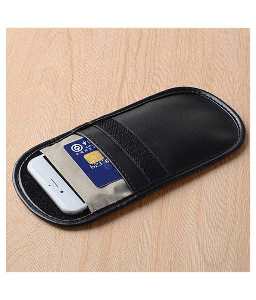 Car Key Signal Shielding Pouch Bag Cell Phone Signal Blocker/Jammer