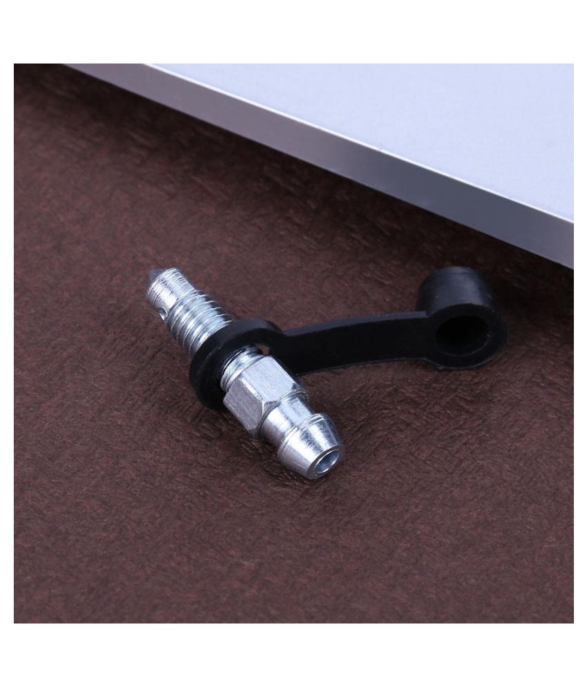Car Motorcycle Brake Caliper Bleed Exhaust Screw Nipple (6X1MM Silver