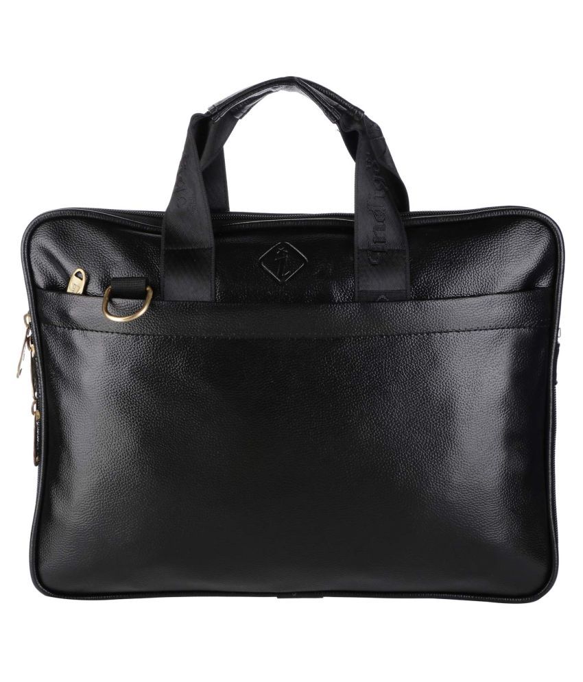 urban kings Black Small Briefcase Buy urban kings Black Small