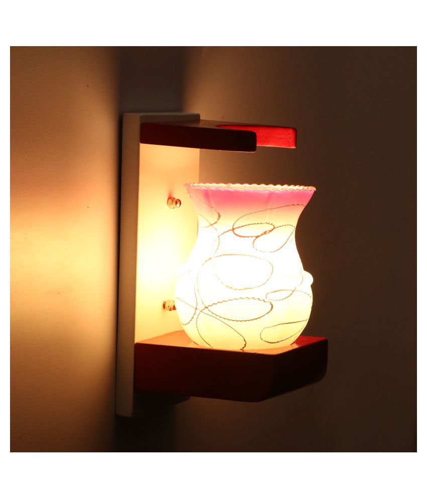     			AFAST Decorative Wall Light Night Lamp Pink - Pack of 1
