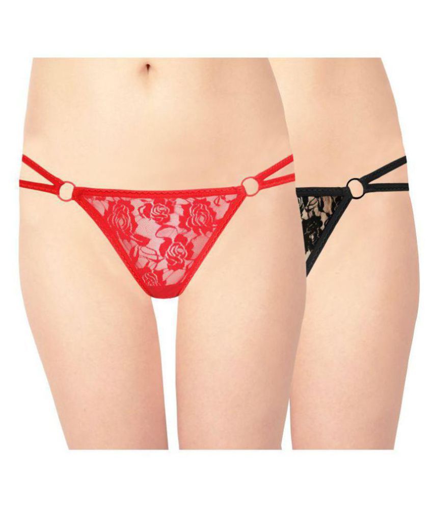     			Selfcare Lace G-Strings