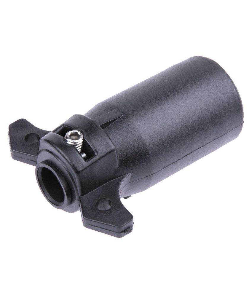 7 Way Round Rv Style Trailer Light Plug Connector