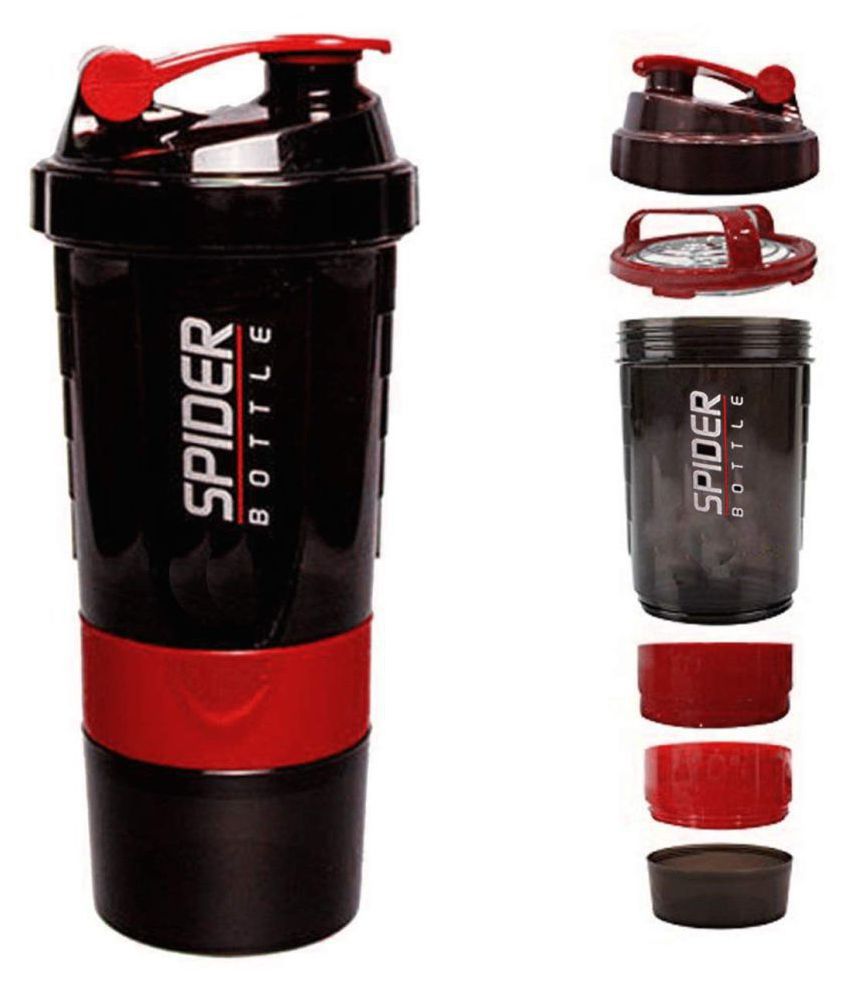 Cratos Protein Shaker Gym Bottle with 2 Storage: Buy Online at Best ...