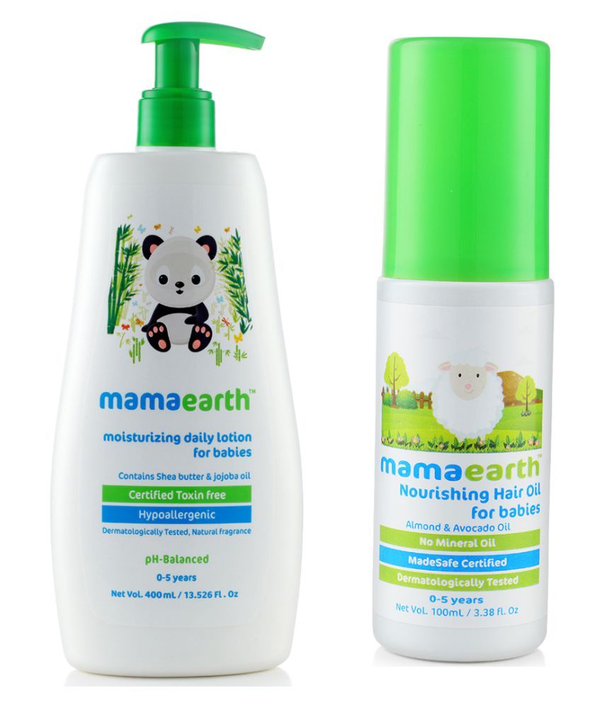 mamaearth baby hair oil