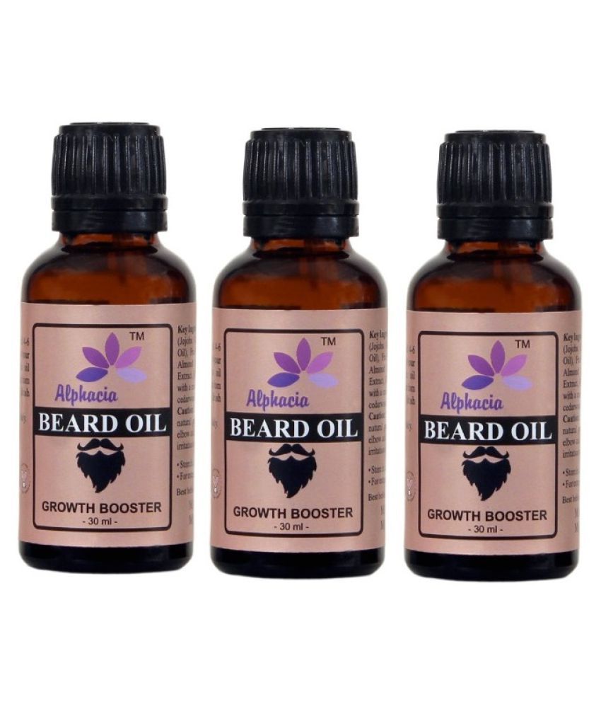     			Alphacia Advanced Beard Oil For Growth 90 ml Pack of 3