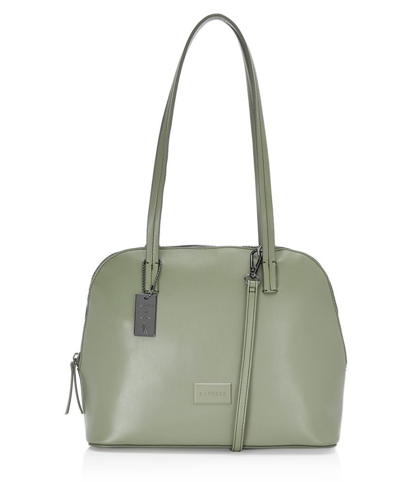 caprese green handbag