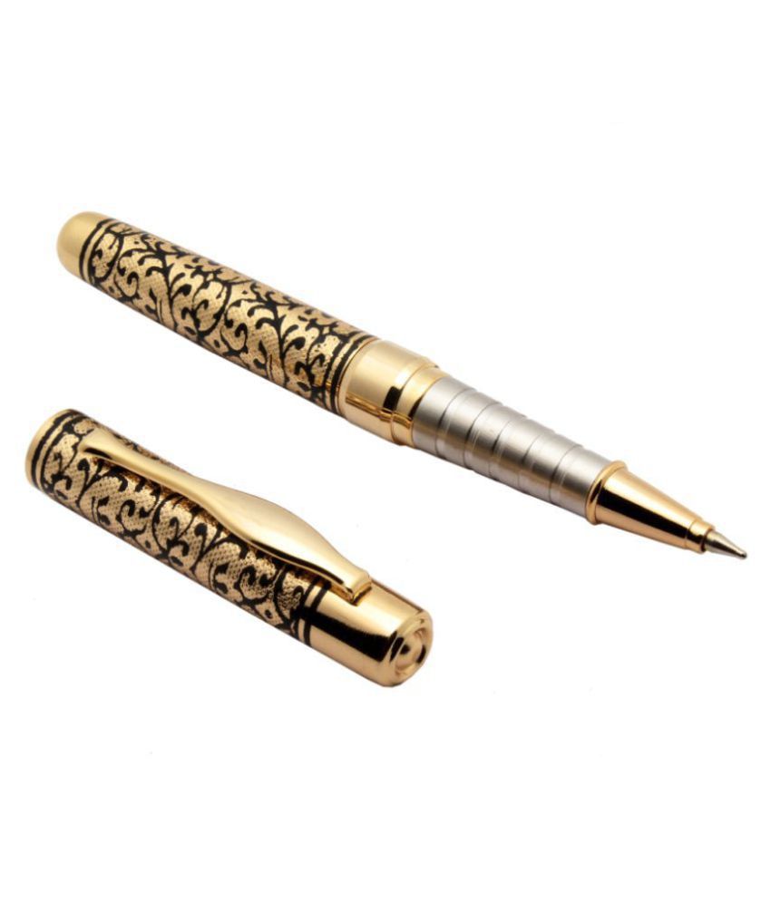     			Picasso Parri Model i10  Mini 24 CT Gold Plated Rollerball Pen New