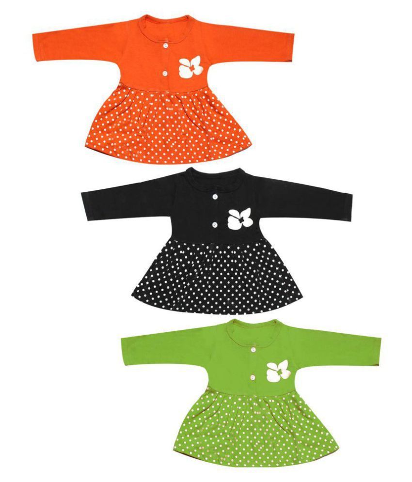 cotton jhabla for baby girl