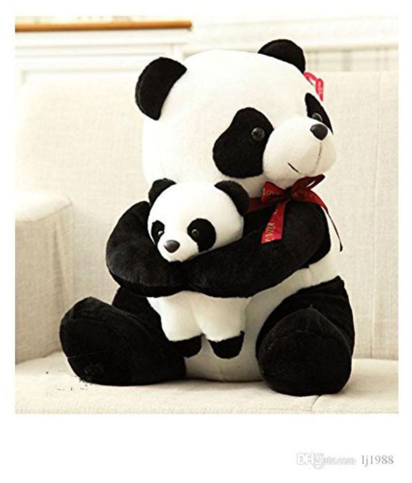 black panda teddy