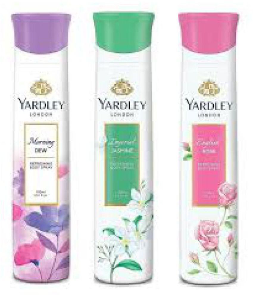 yardley women 150ml deodorant {Pack of 3} Buy Online at Best Prices in