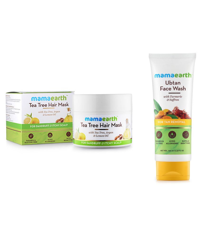 Anti Dandruff Tea Tree Hair Mask With Tea Tree And Lemon Oil For