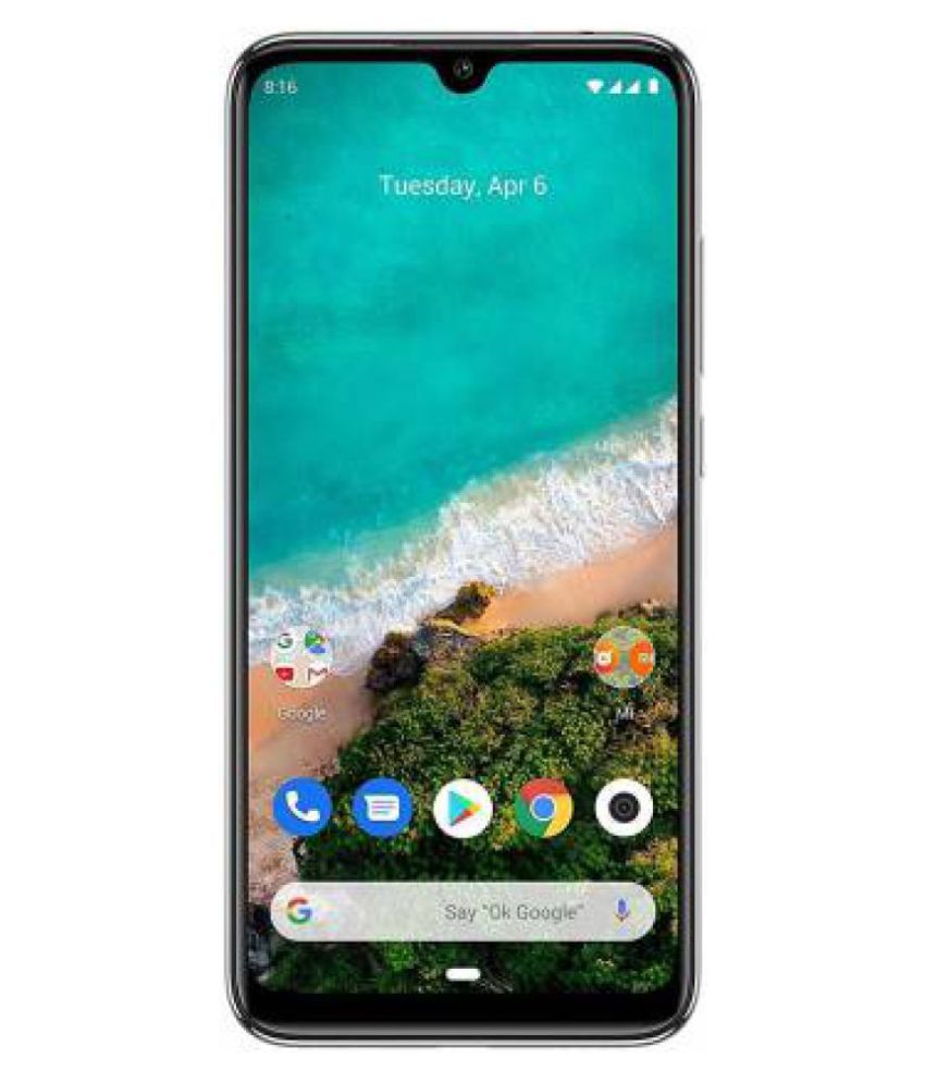 MI A3 64 GB , 4 GB White