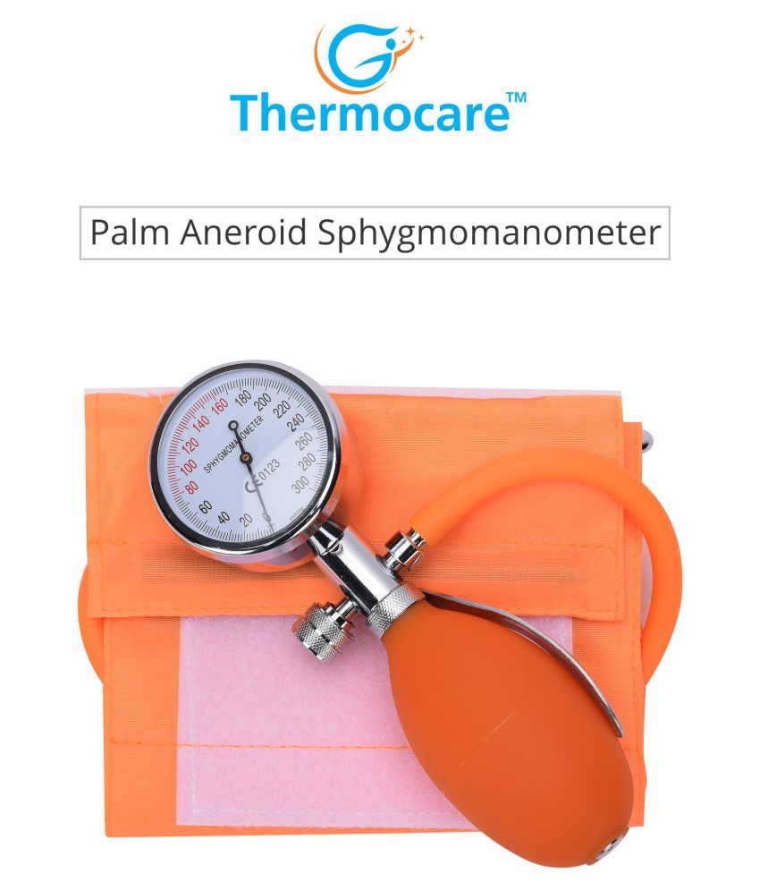 Thermocare Palm Aneroid Sphygmomanometer Pressure Cuff Buy Thermocare