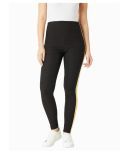 Miss Chase Polyester Jeggings - Black