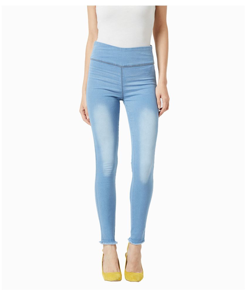     			Miss Chase Denim Jeggings - Blue