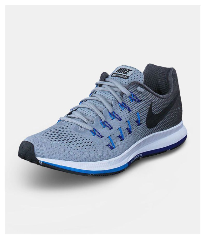 Nike Zoom Pegasus 33 Grey Grey Running 