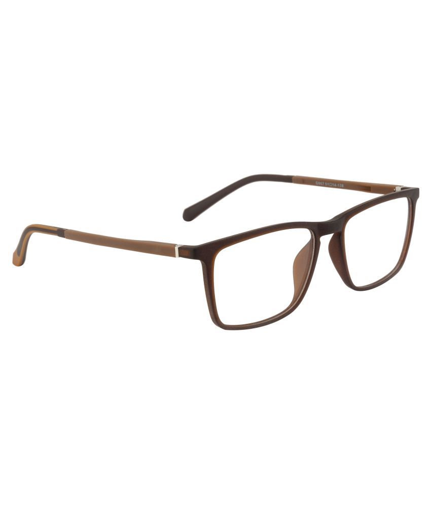 brown specs frame