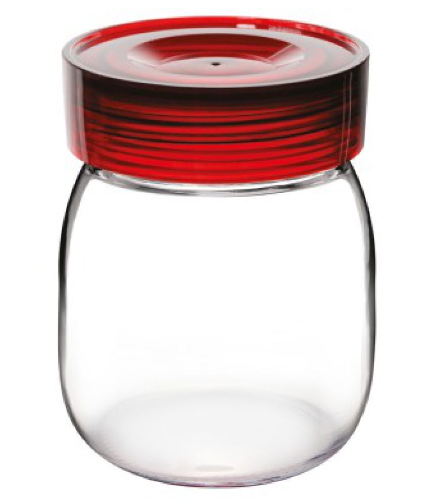     			Treo By Milton Round Jar Glass Food Container Set of 1 800 mL