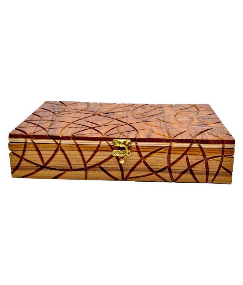Just Frame Brown Wooden Empty Dry Fruit Box Buy Online at Best Price
