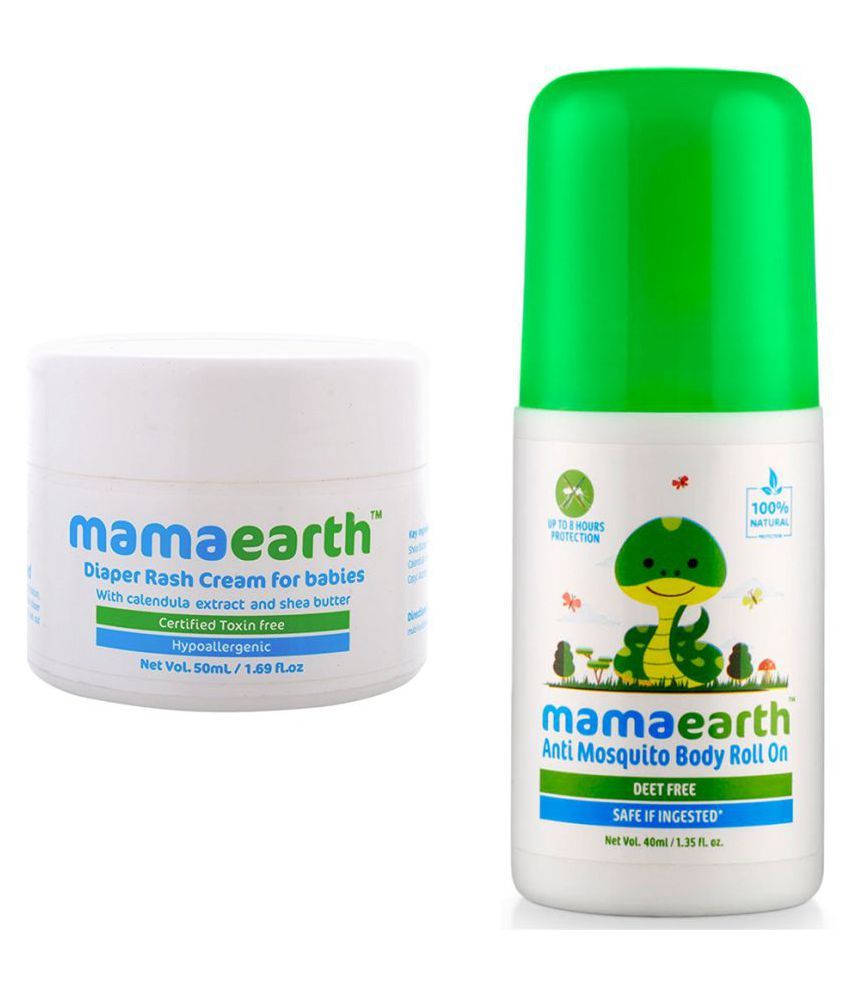 Mamaearth Natural Diaper Rash Cream for Babies 05 Years(50ml), änd