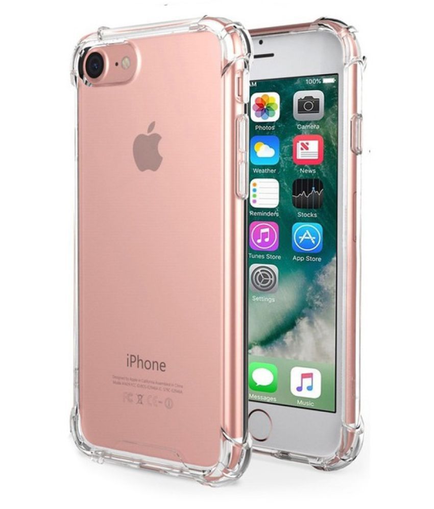     			Apple iPhone 6S Plain Cases BEING STYLISH - Transparent