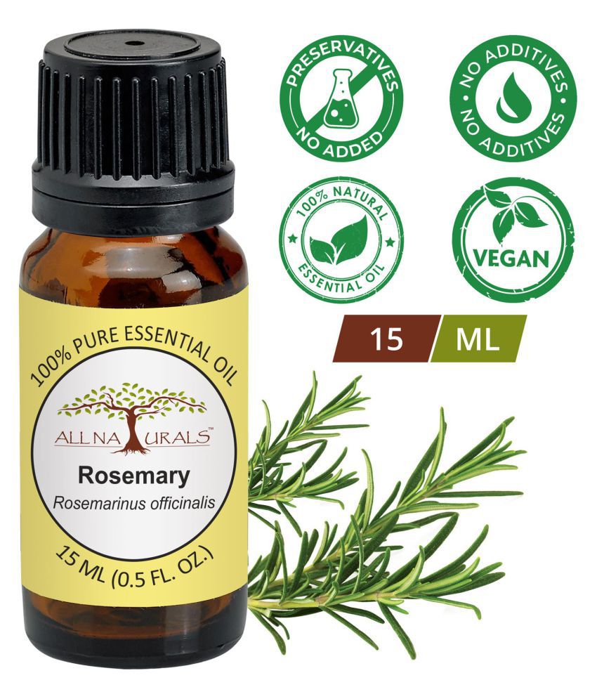 All Naturals Rosemary Essential Oil 15 mL