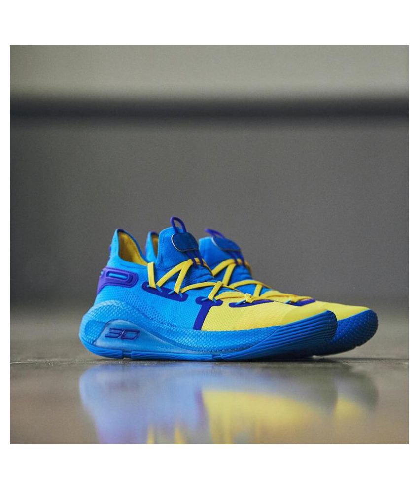 curry 6 shoes blue