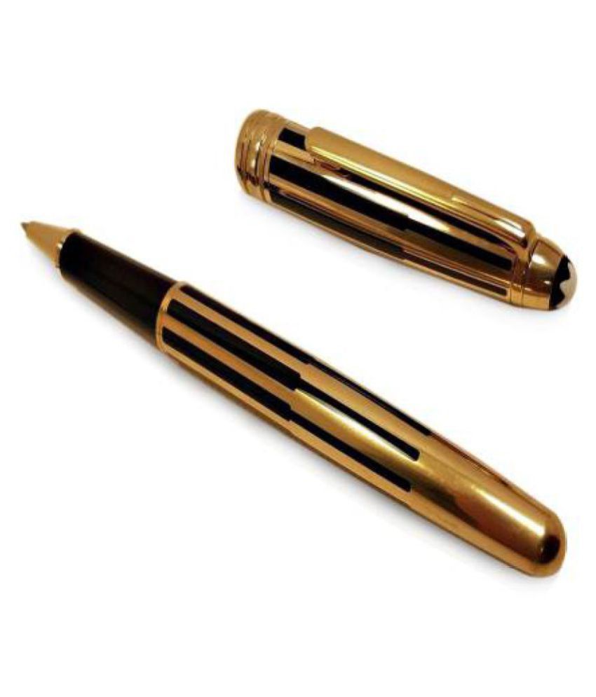 Mont blanc golden colour pen Buy Online at Best Price in India Snapdeal