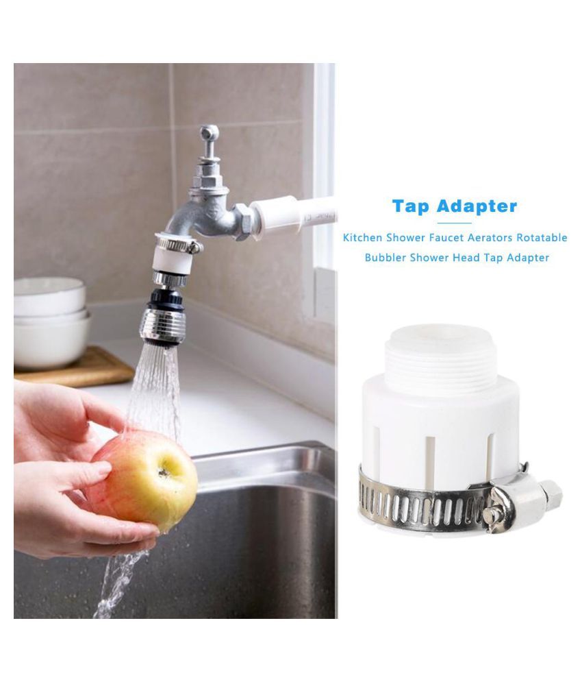 Buy Kitchen Shower Faucet Aerators Rotatable Bubbler Shower Head Tap ...