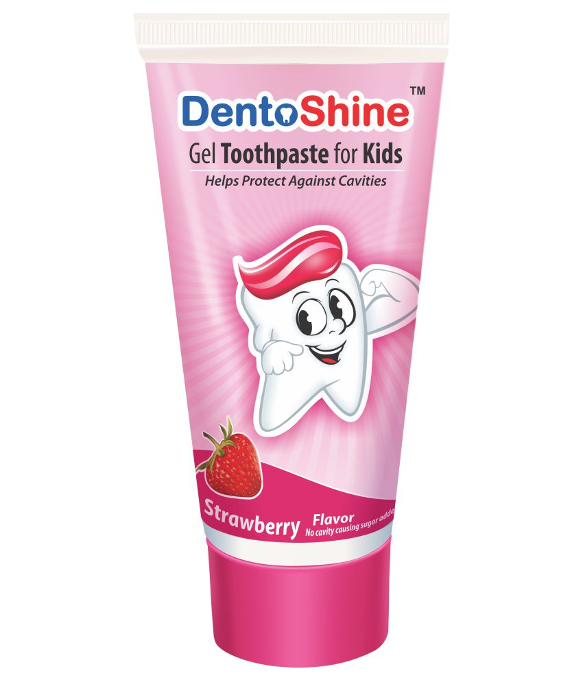DentoShine Oral Care Combo (STiCKY Toothbrush for Kids & Flavored