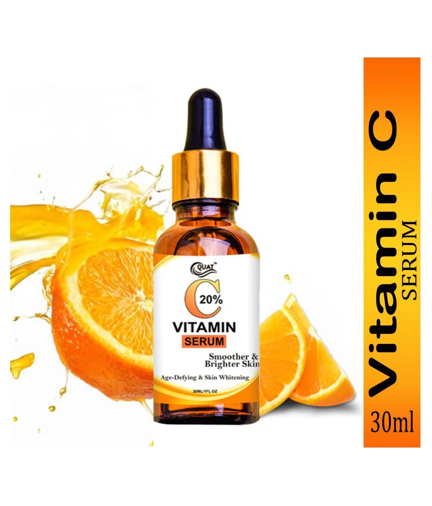 Quat Vitamin C Serum Smoother And Brighter Skin Face Serum 30 mL Buy