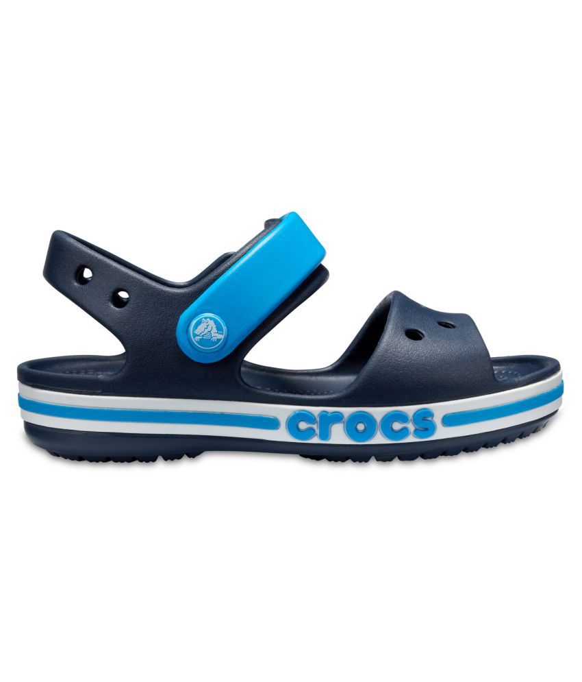 Crocs Bayaband Blue Kids Sandal Price in India- Buy Crocs Bayaband Blue ...