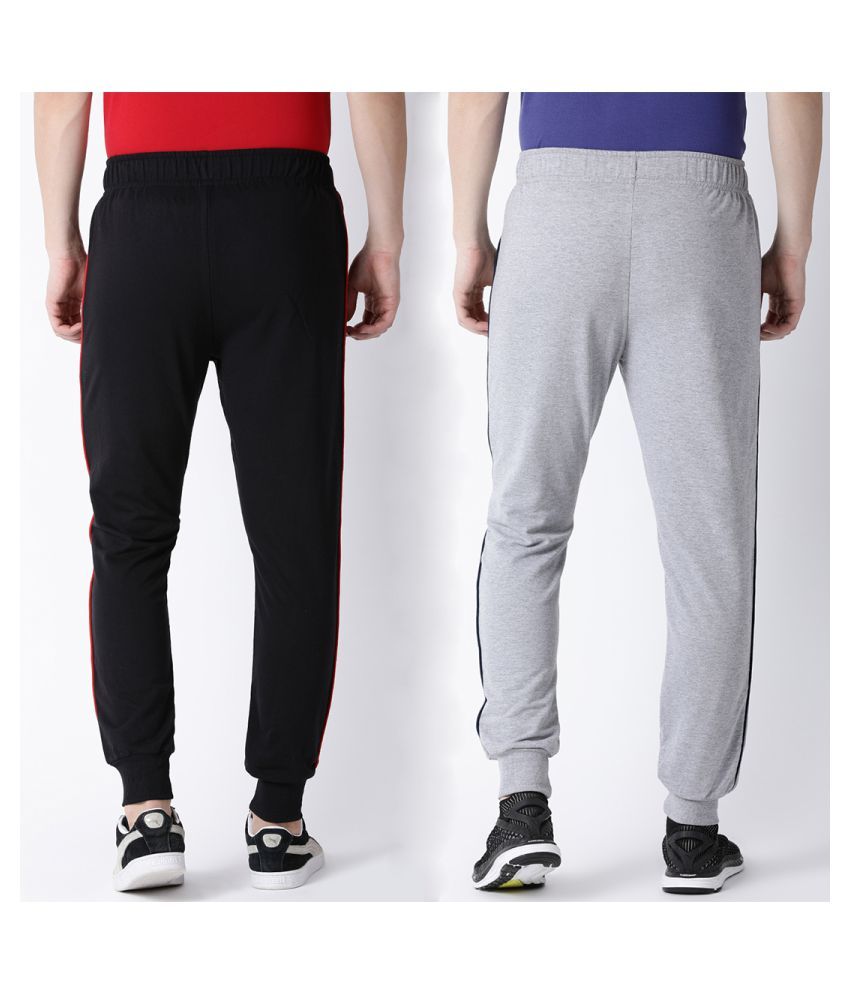 cotton blend joggers for men