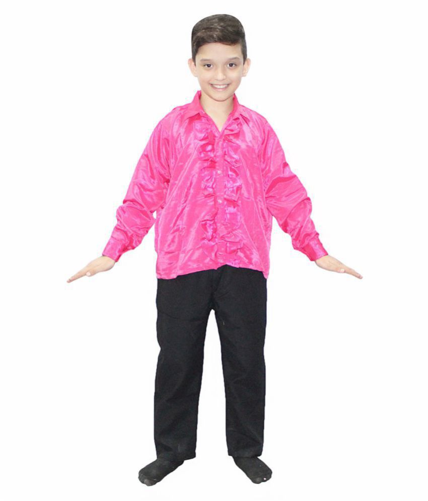     			KFD Mazanta frill Shirt fancy dress for kids,Western Costume for Annual function/Theme Party/Competition/Stage Shows/Birthday Party Dress