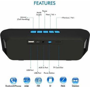 bluetooth mini speaker hs4222