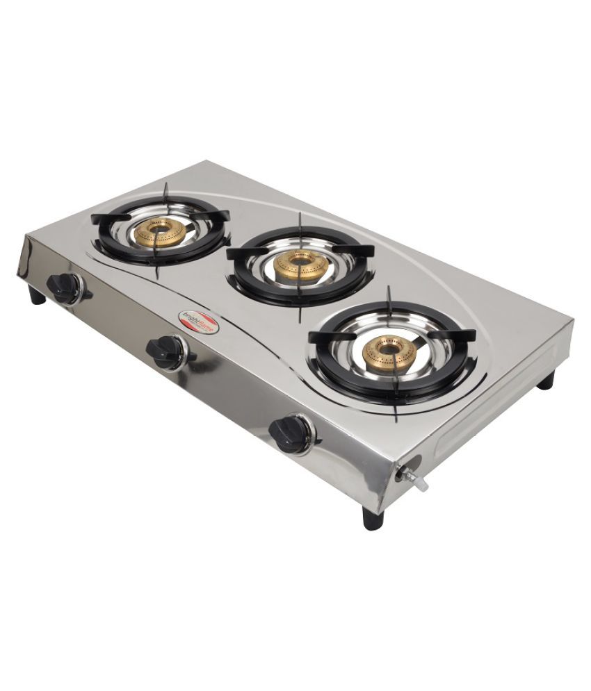 Brightflame Surya Triad 3 Burner Manual Gas Stove Price in India Buy
