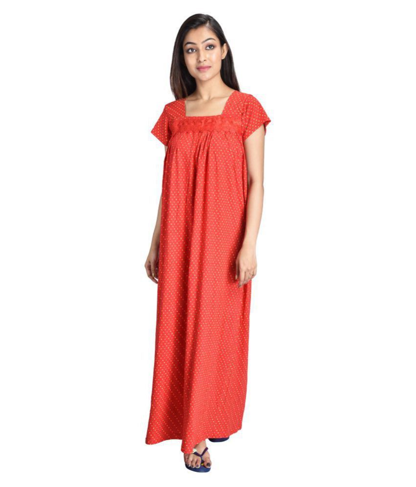 Buy Piyalis Creation Cotton Nighty And Night Gowns Multi Color Online At Best Prices In India