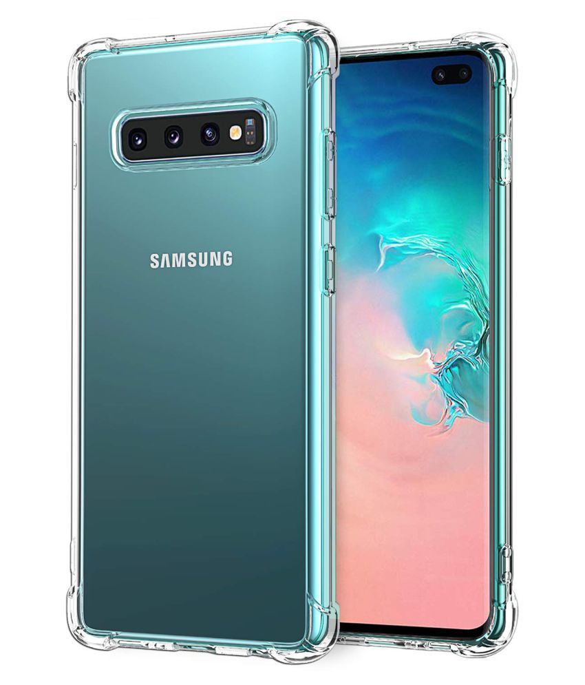     			Samsung Galaxy S10 Plain Cases BEING STYLISH - Transparent