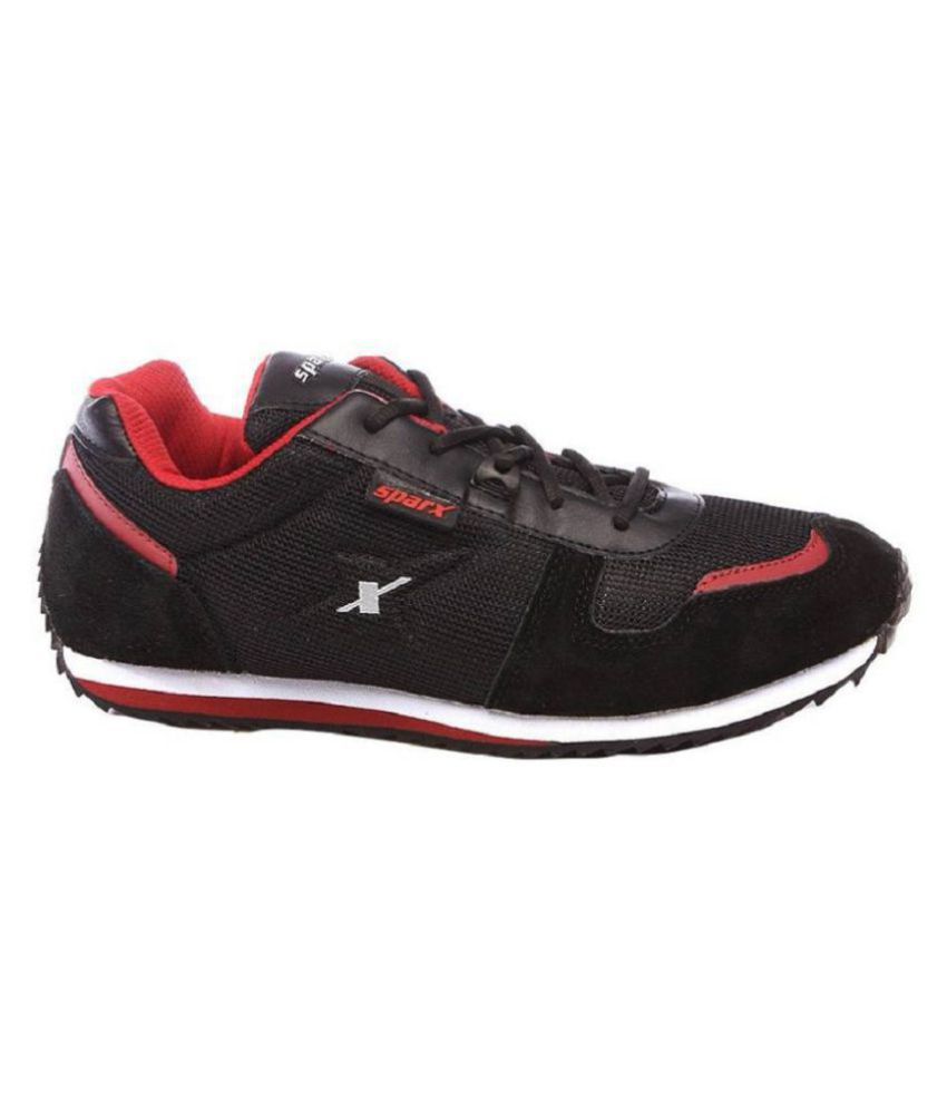 Sparx SM-119 Black Running Shoes - Buy 