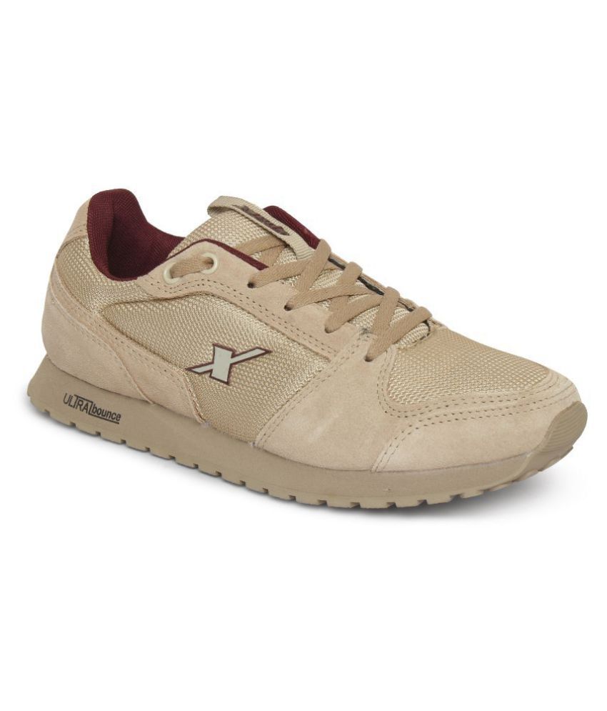 campus discovery beige running shoes