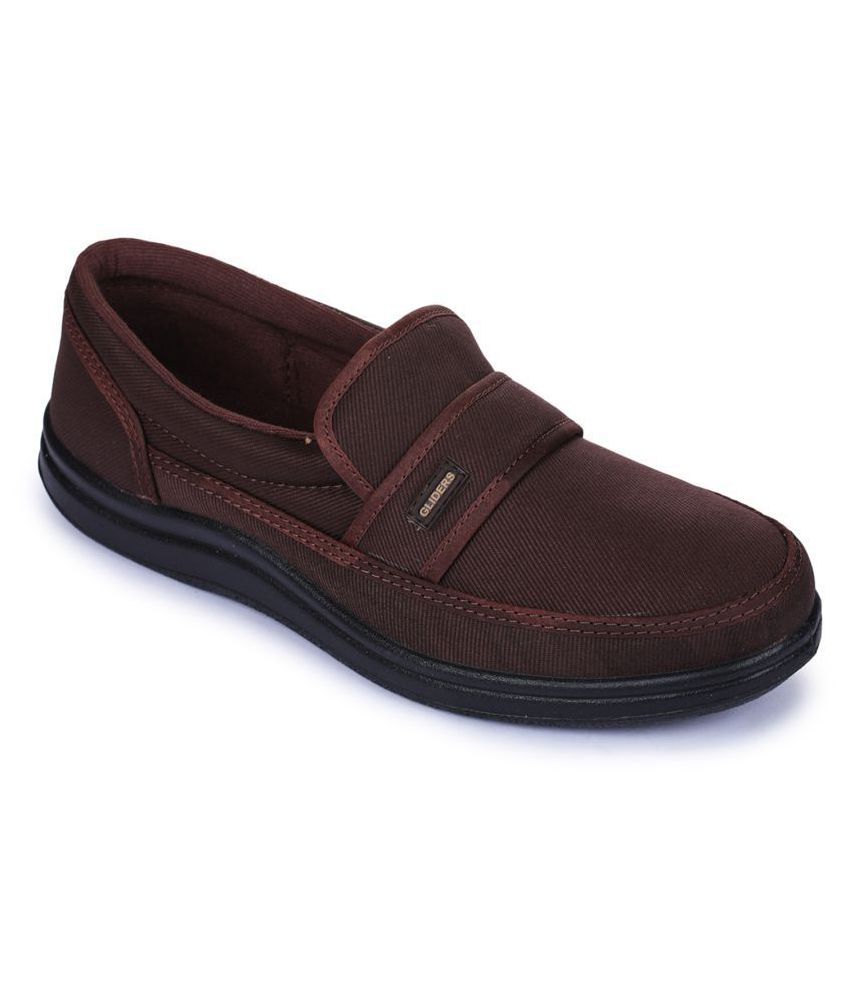     			Gliders By Liberty - Brown Men's Slip-on Shoes