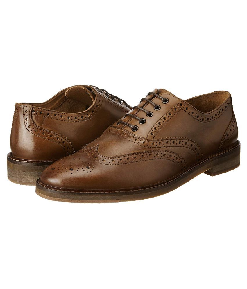 Levi's Brogue Genuine Leather Brown 
